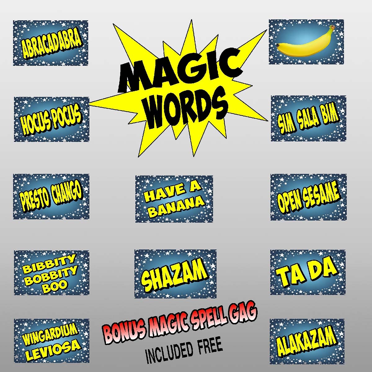 Alphabet Box Magic Theme