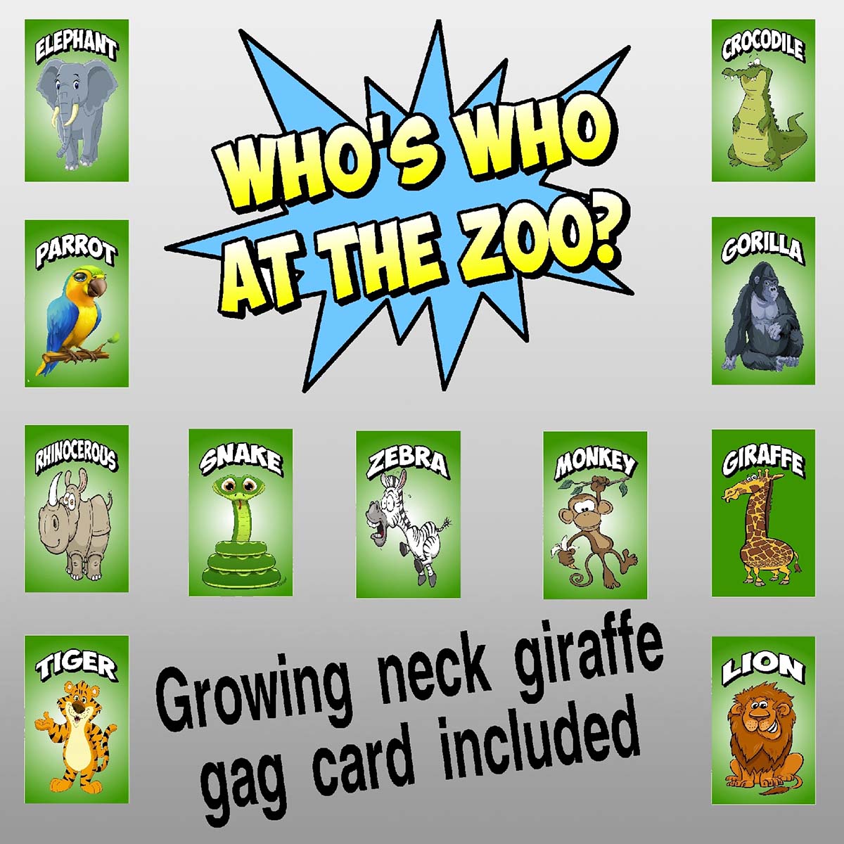 Alphabet Box Zoo Theme